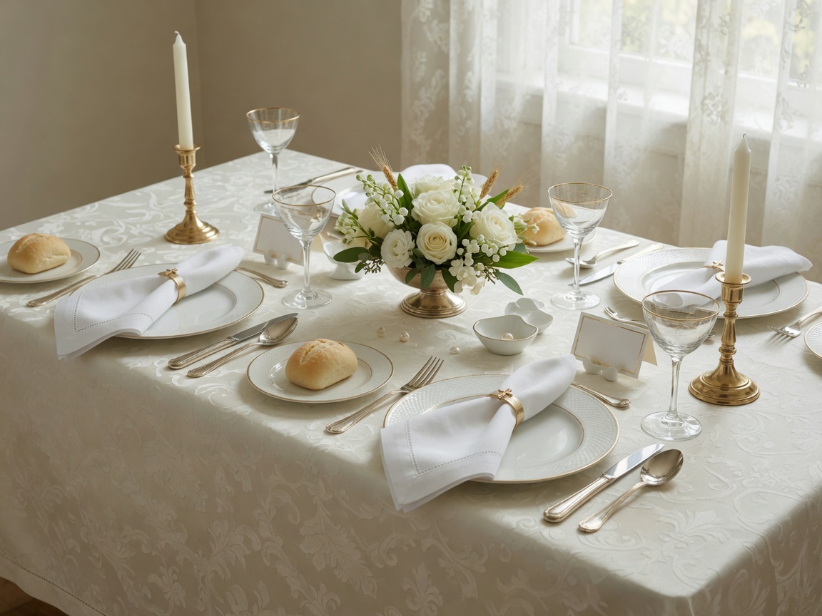Chair covers and elegant linens